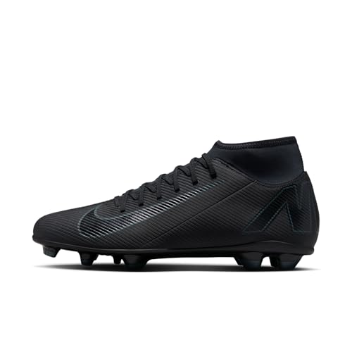 Nike Herren Superfly 10 Club FG/MG Sneaker, Black Black Deep Jungle, 43 EU