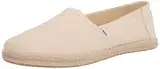 TOMS Damen Alpargata Rope Classic Flacher Slipper, Natural White, 40 EU