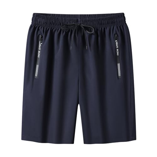 Generisch Airyflex Shorts, 2025 Upgrade Airy Flex Shorts für Damen, schnelltrocknende Stretchhose aus Eisseide für Damen (Blau,3XL)