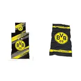 Borussia Dortmund BVB-Bettwäsche Graffiti Streifen one Size & BVB-Duschtuch Emblem 70x140 cm one Size
