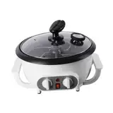 Baoblaze Kaffeebohnen-Röster 0-240 ° C Temperaturanpassung Anfänger 220V Kaffeebröstermaschine für Sojabohnen Backen nach Hause getrocknete Früchte, mit Timer