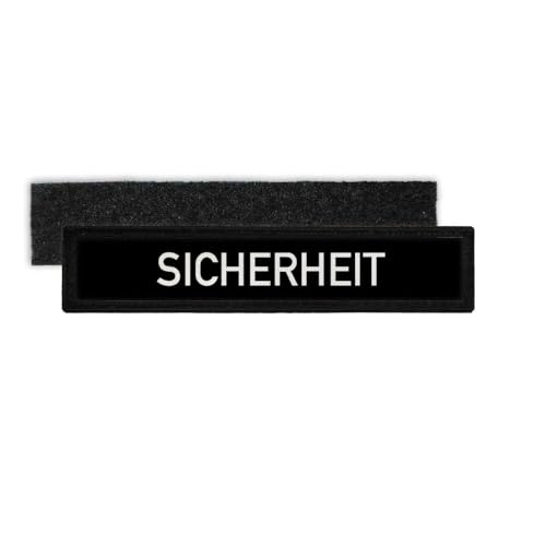 Copytec Patch Namensschild Sicherheit Security Sicherheitsdienst Wache Aufnäher #29048