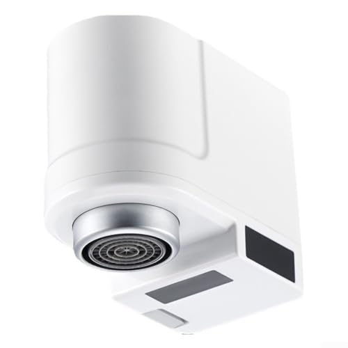 BlissfulAbode Infrarot-Induktions-Wassersparer, intelligenter Wasserhahn-Sensor, Dual-Sensor-Bereiche, schnelle Aktivierung, freihändiger Betrieb, energiesparend, für Zuhause, Küche, Badezimmer