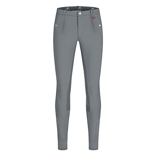 Reithose Micro Sport Silikon Bundfalte, Herren