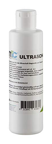 Ultraschallgel 250ml Flasche, Sonographie Gel, Leitgel, Kontaktgel, Ultraschall Gel, Übertragungsgel