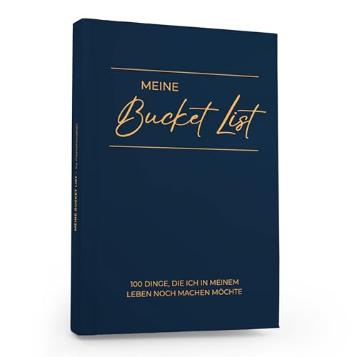 memoriecation Bucket List zum Ausfüllen - Dein Erinnerungsbuch für die schönsten Momente in deinem Leben - Bucket List Buch mit Platz für 100 Buckets - Kreative Geschenke für Frauen & Männer