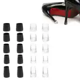 VYIBPDY 10 Stück absatzschoner high Heels, Heel Protector, zum Schutz, Tanzschuh-Fersenschützer (5 Modelle)