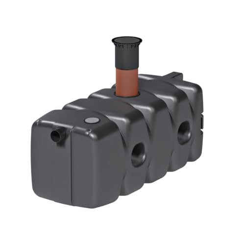 REKUBIK ROTH Sammelgrube Monobloc 900 Liter mit DIBt-Zulassung Schachtgröße DN 200 (begehbar bis 200 kg)
