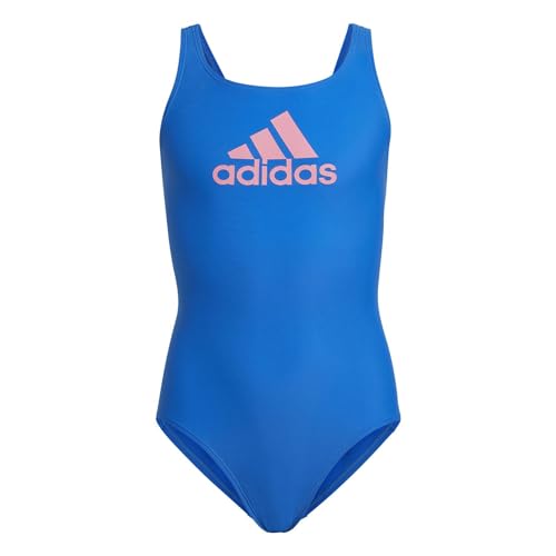 adidas Unisex Baby Yg Bos Anzug Schwimm-Slips, Mehrfarbig (Azuglo/Rosgoz), 10 Jahre