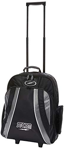 Storm Bowling Products Rascal 1 Ball Roller Bowling Bag, Black/Silver