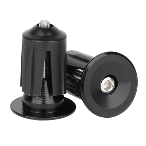 2 Stücke Fahrrad Lenkerstopfen Aluminium Fahrradlenker-Endstopfen Lenker Endkappen Lenkerstopfen Rennrad Fahrrad-Lenkerstopfen Aluminium Lenker Endkappen Bar End Plugs für Mountainbike MTB Fahrrad