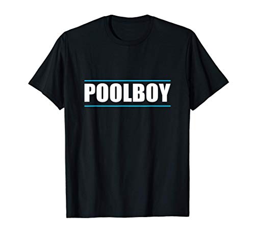 Poolboy Outfit für Poolparty oder Pooldeko Poolbauer T-Shirt