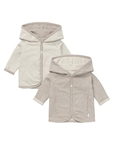 Noppies Baby Unisex Baby U Cardigan REV Bonny Strickjacke, Taupe Melange-P757, 56