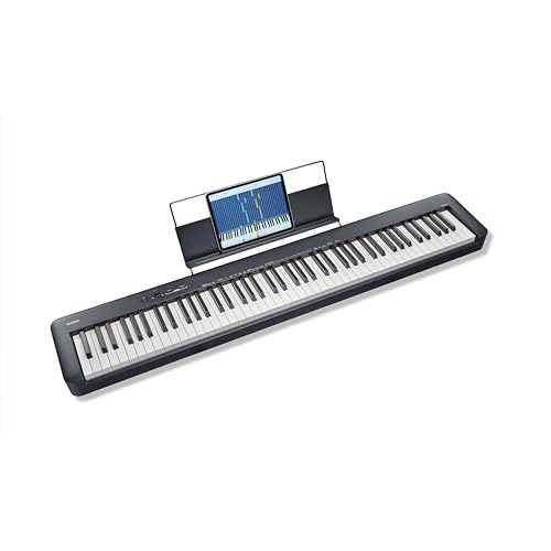 Casio CDP-S110BK Digitalpiano mit 88 gewichteten Tasten, schwarz