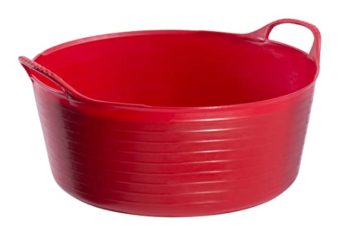 Tubtrug Wanne, biegsam, 15 l, klein, flach, Rot, SP15R