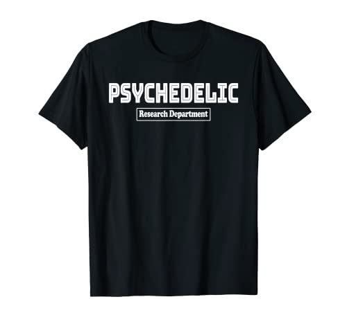 Psychedelische Forschungsabteilung | Lustiges Psychedelisches T-Shirt