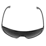 HAWILLOSCH poröse Gläser Lochbrillen Sichtverbesserungsbrille Sehkorrekturbrille Lochsichtbrille Augenkorrekturbrille schnapsgläser Brillenloch Brillen zur Sehkorrektur Plastik Black