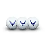 Team Effort T0573519 U.S. Air Force Golfball, Mehrfarbig, 3 Stück