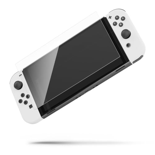 Skull & Co. Bildschirmschutz aus gehärtetem Glas für Nintendo-Switch OLED (2-PACK)