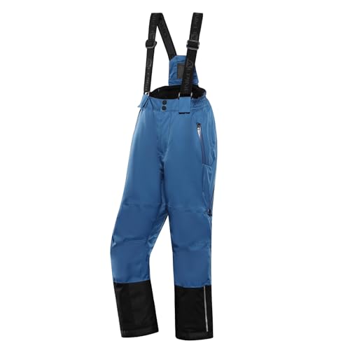 Alpine PRO FELERO Jungen Skihose, Winterhose, Thermohose, Funktionshose, Snowboardhose, Sporthose, Wasserdichtes, Atmungsaktives und Winddichtes Material, PTX Snow, Warme Füllung und Futter