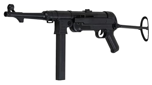 Softair Gewehr MP 40 – Federdruck Sturmgewehr < 0,5 Joule – Kaliber 6mm BB – 84 cm Länge – Kunststoff Nachbau mit Magazin für 25 Schuss – Einsteigerfreundlich & realistisch