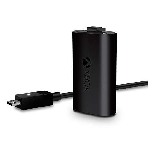 Microsoft Xbox One Play & Charge Kit - Spielkonsolenteile & -zubehör (Charge kit, Xbox One, Schwarz, Xbox One, Verkabelt, 1 Stück(e))