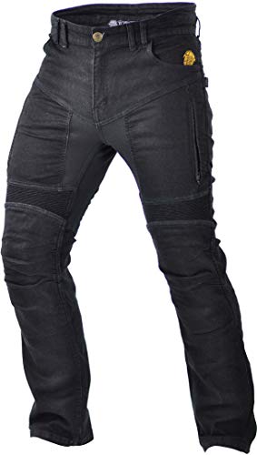 Trilobite Motorrad Herren Jeans Parado, schwarz, 30W/32L