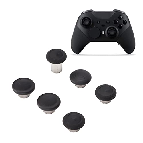 Ersatz Joysticks Grip Swap Joysticks, 6 in 1 Elite Series 2 Metall Mod Exchange Thumb Joystick Geeignet für Xbox One Elite Controller Series 2