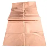 Besttoolifes EMF Kupfer-Abschirmstoff, 1 m x 110 cm, Strahlungsschutz, RF für EMI, EMP-Blockiermaterial, für RFID-WLAN-Signalschutz, leitfähiges Gewebe, DIY-Vorhänge, Taschen, Zelte