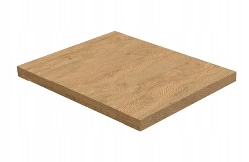 Küchenarbeitsplatte 45 cm - langlebig - mit abgerundeter Vorderkante - feuchtigkeitsbeständiger Oberfläche - Laminat auf der Rückseite - Arbeitsplatte Steineiche 5527FP