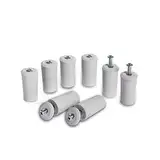 8 x Anschlagstopper für Rollladen Anschlagstopfen Rolladenstopper 40 mm, grau