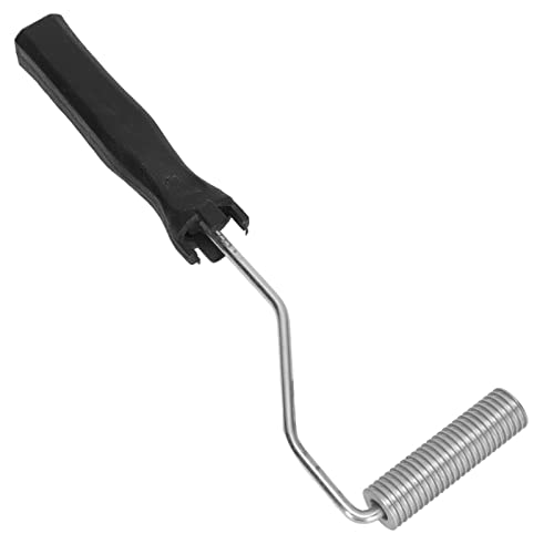 Seifenblasenwalze, Tragbare Badewannenwalze aus Aluminiumlegierung, Werkzeugharz, Laminierwalze für Fenster, Badewanne, Tür, Boot, Dusche, Reparatur (Typ B)
