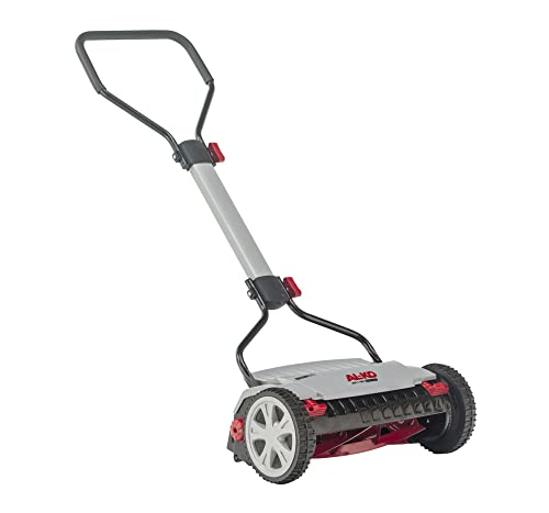 AL-KO 113866 Spindelmäher Razor Cut 38.1 HM Premium (Schnittbreite 38 cm, Schnitthöhe,stufenlos verstellbar, nur nur 8.9 kg schwer, extrem wendige Bauweise, ideal für Rasenflächen bis 250 m²)