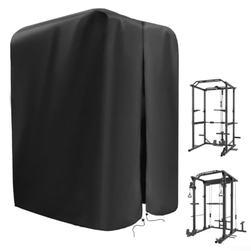 Abdeckung für Fitnessgeräte, 210D/420D Oxford-Gewebe, wasserdicht, staubdicht, Schutzhülle für Zuhause, Fitnessstudio, Workout-Ausrüstung, 106,7 x 101,6 x 162,6 cm (210D)