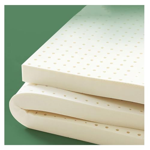 Matratzenauflage Memory Foam Matratzenauflage 100% Naturlatex Matratzen, Nicht Leicht Zusammenzufallen, Atmungsaktiv, Bequem,120x190X3.5cm