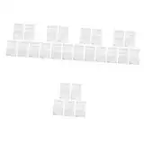 Sosoport 5 Sätze Scorekarte Wächter Karteikarte Golf Ball-scorecards Notenpapier Punktekarten Aus Beschichtetem Papier Score-aufzeichnungskarten Beschichtetes Papier 5 Stücke * 5