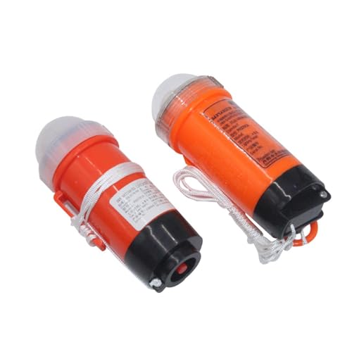 LED-Sicherheitslicht – batteriebetriebenes selbstzündendes Marine-LED-Licht, Marine-LED-Tauch-Stroboskoplicht, helles Sicherheits-Stroboskoplicht für Notfälle, Camping, Überleben und Überleben im