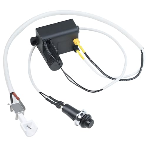 Elektrozünder Piezo Gasanzünder Kit für Weber Spirit 210/310 Serie,Grill Anzünder Ersatzteile mit frontmontiertem Bedienfeld (Modelljahre 2013 und Neuer), Elektronische Zünder für Weber 7642