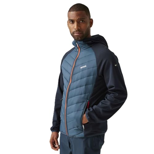 Regatta Herren Andreson VIII Hybridjacke, Moon Denim/Navy, 3XL