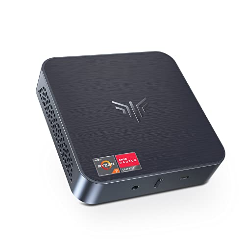 NiPoGi Mini PC 32GB DDR4 1TB SSD, AMD Ryzen 7 5700U(Bis zu 4.3 GHz,8C/16T) Micro Desktop Computer Für Büro/Heimkino/Meeting/Business/Trip【Wifi6/Bluetooth5,2/DP+HDMI/USB-C】