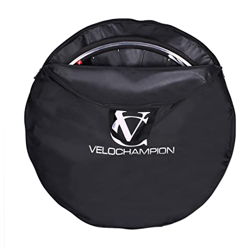 VeloChampion Laufradtasche für einfachen Fahrradtransport - leicht und verstaubar (700c / 26" Laufradtasche (1er Pack))