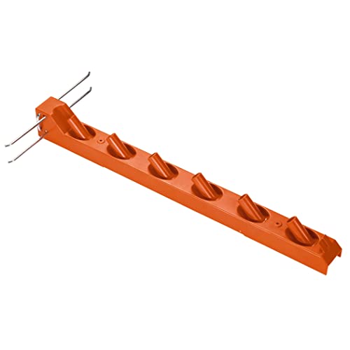 Gardena Combisystem-Geräteleiste: Wandhaken Für Die Aufbewahrung Von 6 Combisystem-Geräten Und Stielen, Platzsparend, Aus Hochwertigem Kunststoff Und Metall, Inkl. Schrauben Und Dübeln (3500-20)