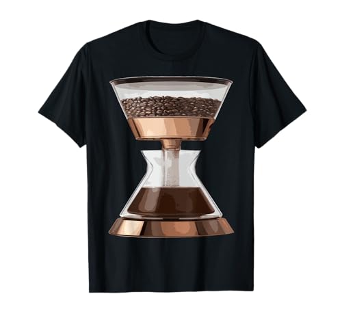 Kaffeemaschine Kostüm Karneval Halloween Barista Cafe T-Shirt