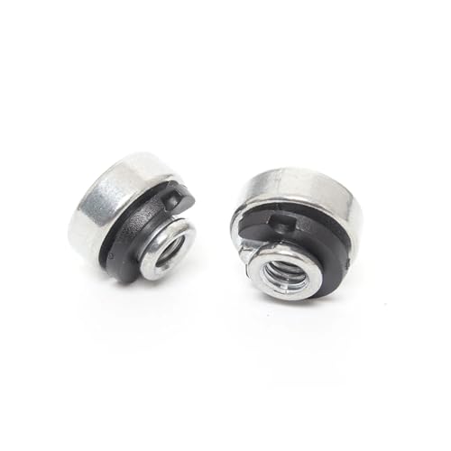 2 STÜCKE/5 STÜCKE NEUE Motorrad Hinten Kotflügel Mutter Kit for Sportster Street Bob Softail Montieren Mutter Bolzen Einfach Grip quick Release(2PCS)