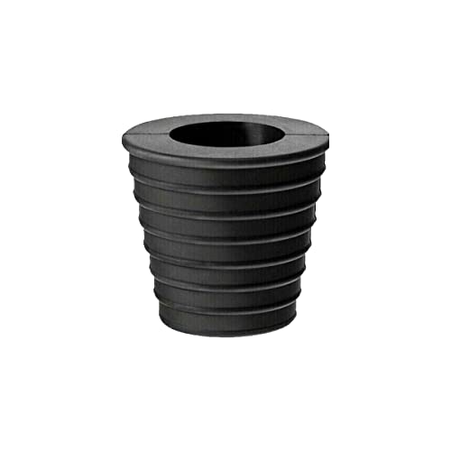 WANGCL Schirmkegel Keil Sonnenschirmständer 38 mm Terrassentisch Loch Ring Stecker für Terrassentisch Lochöffnung oder Sonnenschirmständer (Schwarz)