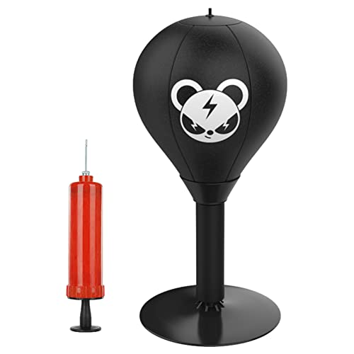 Büro Punchingball, Desktop Boxsack Mit Starken Saugnäpfen, Stressabbauender Tisch-Sandsack-Boxsack, Boxball Für Den Schreibtisch, Lustige Geschenke Für Chef, Kollegen, Freunde