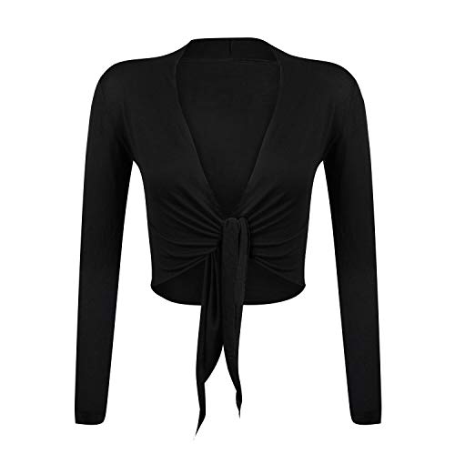 Glamexx24 Damen Bolero Bolero Strickjacke Kurze Jacke Elegante Bolero Abendbolero Hochzeitsbolero Langarm Bolero