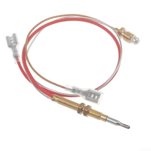 Gas-Thermoelement-Set, Terrassenheizungs-Thermoelement, Außenheizung, Ersatzteile M8 x 1 Endanschlussmuttern, Thermoelement (40 cm)