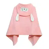 Handtücher in Germany für Kinder Ultraweiches extra großes Badehandtuch aus Baumwolle mit für Mädchen von Little Tinkers World Schwarze Handtücher Basics (Pink, One Size)