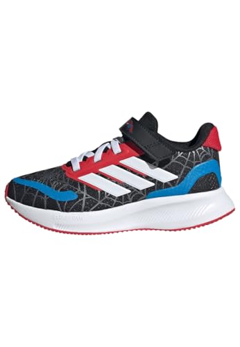 adidas Marvel Spider-Man Runfalcon Shoes Kids Schuhe, Core Black FTWR White Pure Ruby, 28 EU